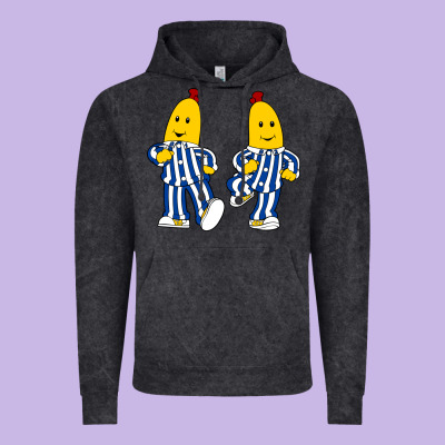 Bananas Double Vintage Hoodie Designed By Pixelflow