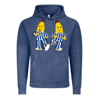 Vintage Denim bananas double Vintage Hoodie - PixelFlow