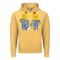 Vintage Mustard bananas double Vintage Hoodie - PixelFlow