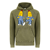 Vintage Olive bananas double Vintage Hoodie - PixelFlow
