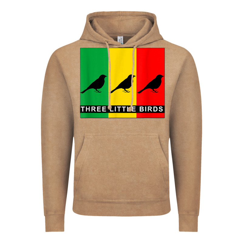 Three Little Birds Vintage Hoodie by PixelFlow | Teevron