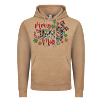 Vintage Coffee Merry Christmas Vintage Hoodie - CowhideDigitalArt
