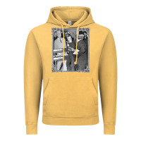 Vintage Mustard Lee Harvey Oswald and the Jack Ru Vintage Hoodie - PixelFlow