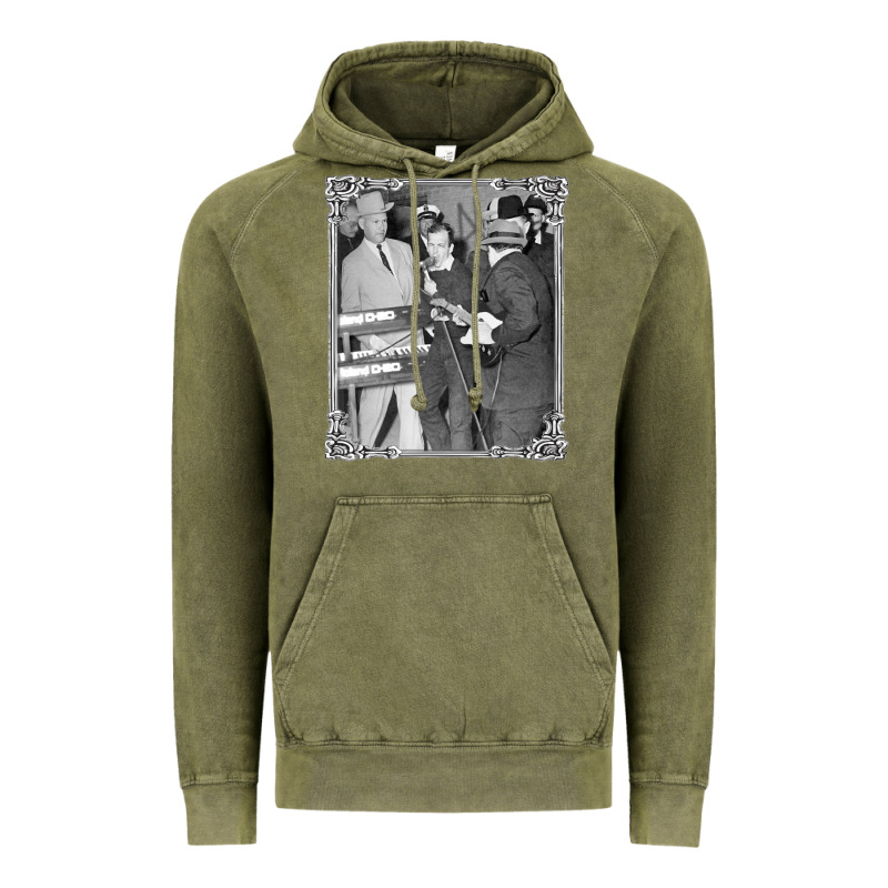Lee Harvey Oswald And The Jack Ru Vintage Hoodie by PixelFlow | Teevron