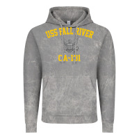 Cloud Rock uss fall river ca 131 Vintage Hoodie - PixelFlow