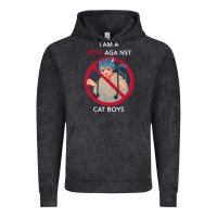 Vintage Black i am a mom against cat boys Vintage Hoodie - PixelFlow