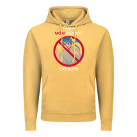 Vintage Mustard i am a mom against cat boys Vintage Hoodie - PixelFlow