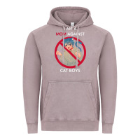 Vintage Zinc i am a mom against cat boys Vintage Hoodie - PixelFlow