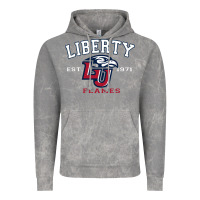 Cloud Rock liberty university flames football lynchburg virginia sparky the eagle Vintage Hoodie - PixelFlow