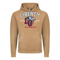 Vintage Camel liberty university flames football lynchburg virginia sparky the eagle Vintage Hoodie - PixelFlow