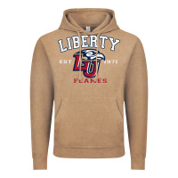 Vintage Coffee liberty university flames football lynchburg virginia sparky the eagle Vintage Hoodie - PixelFlow