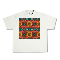Pistachio native american aztec seamless pattern 2 Urban Heavy Tee - BundleAndBundleShop