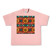 Salmon native american aztec seamless pattern 2 Urban Heavy Tee - BundleAndBundleShop