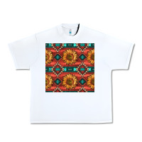 White native american aztec seamless pattern 2 Urban Heavy Tee - BundleAndBundleShop