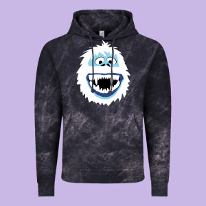 Bumble Face Vintage Hoodie Designed By Pixelflow