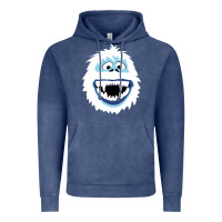 Vintage Denim bumble face Vintage Hoodie - PixelFlow