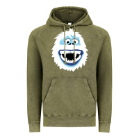 Vintage Olive bumble face Vintage Hoodie - PixelFlow