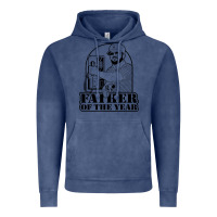 Vintage Denim Gary Plauche Vintage Hoodie - PixelFlow