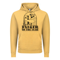 Vintage Mustard Gary Plauche Vintage Hoodie - PixelFlow