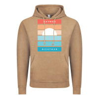 Vintage Coffee DAYMAN NIGHTMAN - It's Always Sunny Vintage Hoodie - PixelFlow