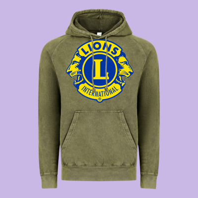 Lions Clubs International Classic Vintage Hoodie Designed By Pixelflow