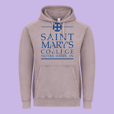 Saint Mary's College Belles Vintage Hoodie Designed By Pixelflow