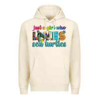Tofu just a girl who loves sea turtle Premium Hoodie - Artiststas