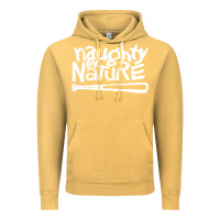 Vintage Mustard naughty by nature Vintage Hoodie - PixelFlow
