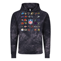 Cloud Black american football team collage    wall art Vintage Hoodie - PixelFlow