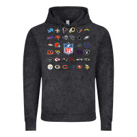 American Football Team Collage    Wall Art Vintage Hoodie | Teevron