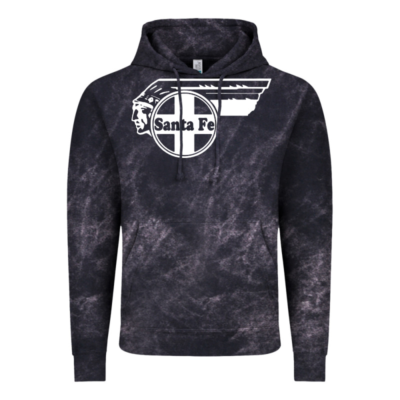 Big Chief Clean Santa Fe Railroad Vintage Hoodie by PixelFlow | Teevron