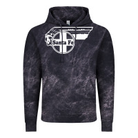 Cloud Black big chief clean santa fe railroad Vintage Hoodie - PixelFlow