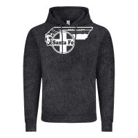 Vintage Black big chief clean santa fe railroad Vintage Hoodie - PixelFlow