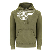 Vintage Olive big chief clean santa fe railroad Vintage Hoodie - PixelFlow