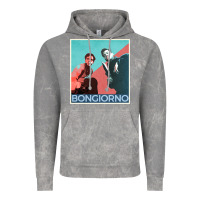 Cloud Rock Inglorious Basterds - Bongiorno poster GIFT Vintage Hoodie - PixelFlow