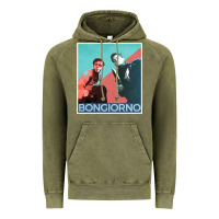 Vintage Olive Inglorious Basterds - Bongiorno poster GIFT Vintage Hoodie - PixelFlow