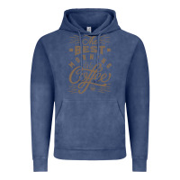 Vintage Denim The Best Morning Coffee Vintage Hoodie - PixelFlow