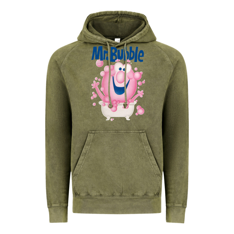 Mr Bubble Makes Bath Time Fun Vintage Hoodie by PixelFlow | Teevron