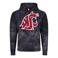 Cloud Black washington state cougars Vintage Hoodie - PixelFlow