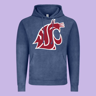 Washington State Cougars Vintage Hoodie Designed By Pixelflow