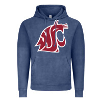 Vintage Denim washington state cougars Vintage Hoodie - PixelFlow
