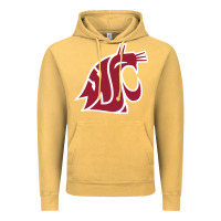 Vintage Mustard washington state cougars Vintage Hoodie - PixelFlow