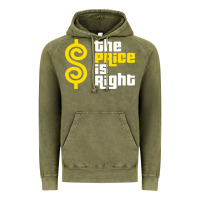 Vintage Olive price is right Vintage Hoodie - PixelFlow
