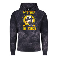 Cloud Black witches with hitches funny halloween costume gift Vintage Hoodie - PixelFlow