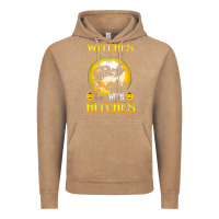 Vintage Coffee witches with hitches funny halloween costume gift Vintage Hoodie - PixelFlow