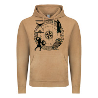 Vintage Camel the four stoic virtues Vintage Hoodie - PixelFlow
