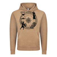 Vintage Coffee the four stoic virtues Vintage Hoodie - PixelFlow
