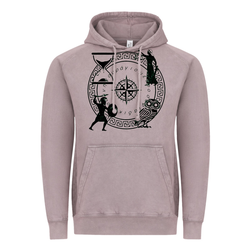 The Four Stoic Virtues Vintage Hoodie by PixelFlow | Teevron