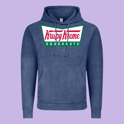 Krispy Kreme Vintage Hoodie Designed By Pixelflow