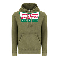 Vintage Olive krispy kreme Vintage Hoodie - PixelFlow
